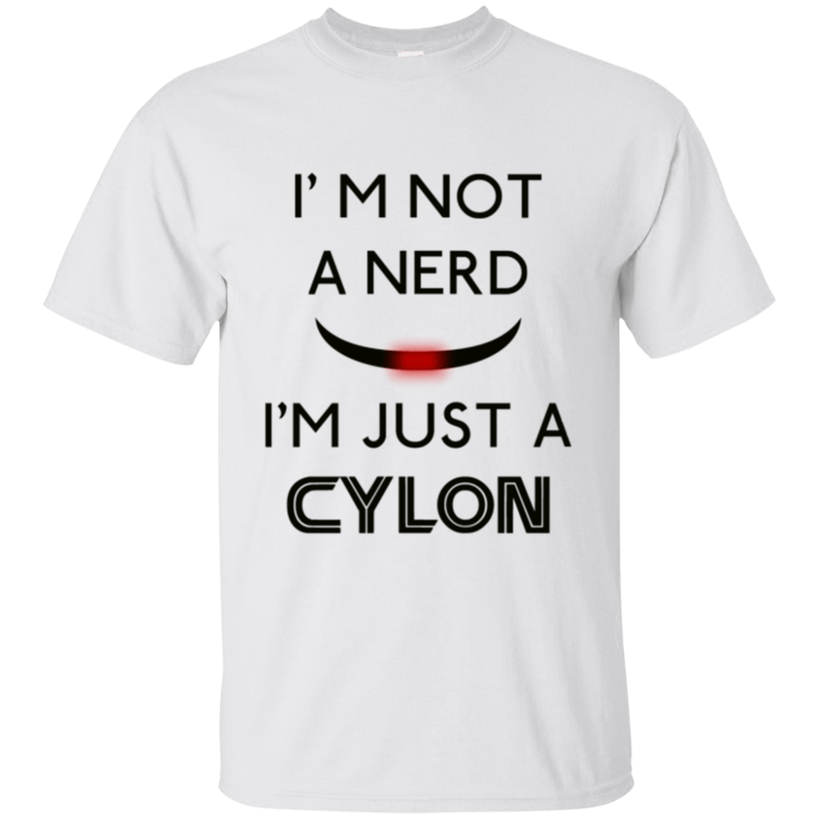 T-Shirts White / Small Just cylon T-Shirt