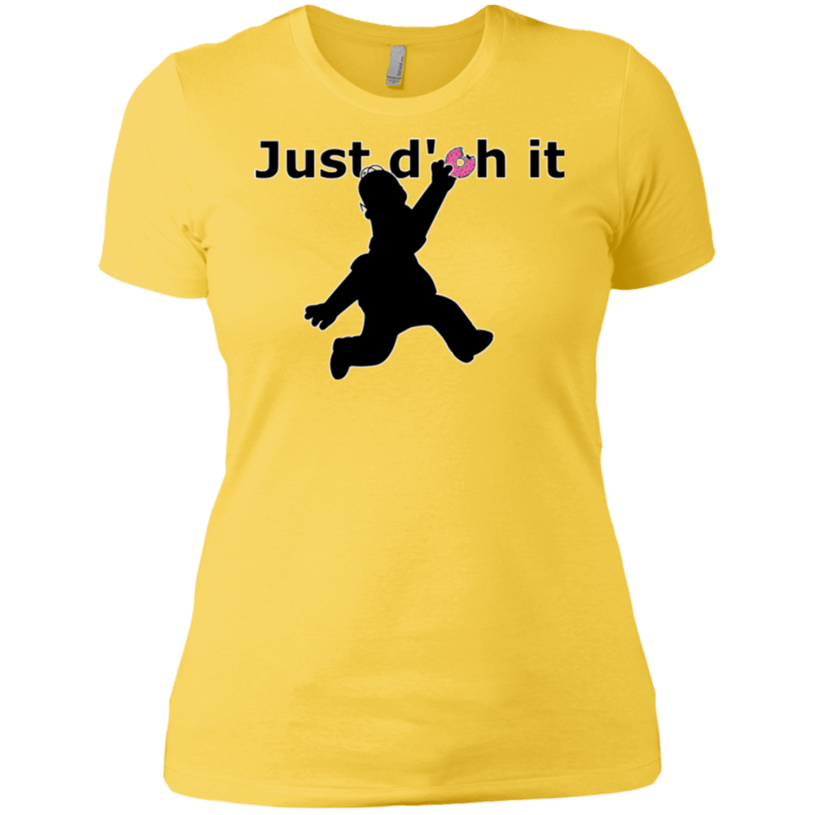 T-Shirts Vibrant Yellow / X-Small Just doh it Women's Premium T-Shirt