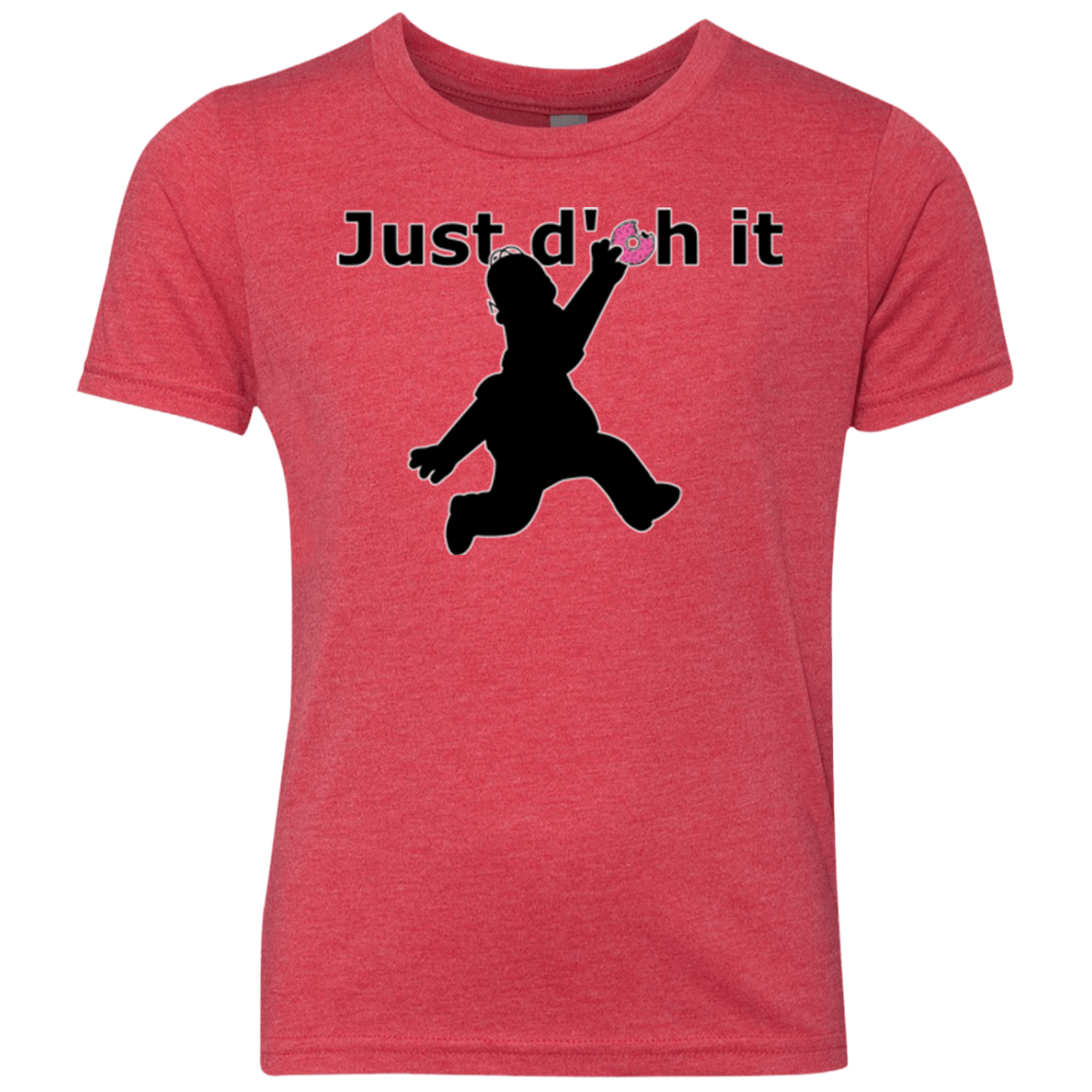 T-Shirts Vintage Red / YXS Just doh it Youth Triblend T-Shirt