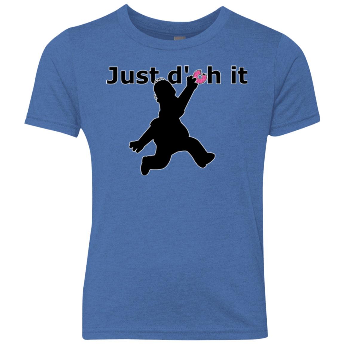 T-Shirts Vintage Royal / YXS Just doh it Youth Triblend T-Shirt