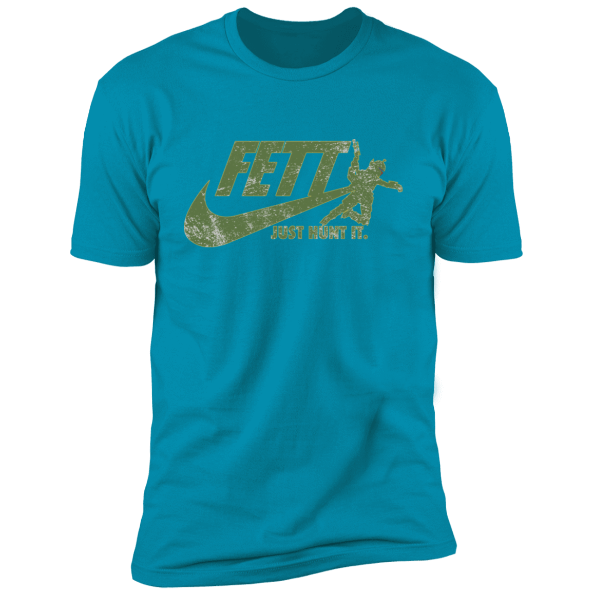 T-Shirts Turquoise / S Just Hunt It Men's Premium T-Shirt