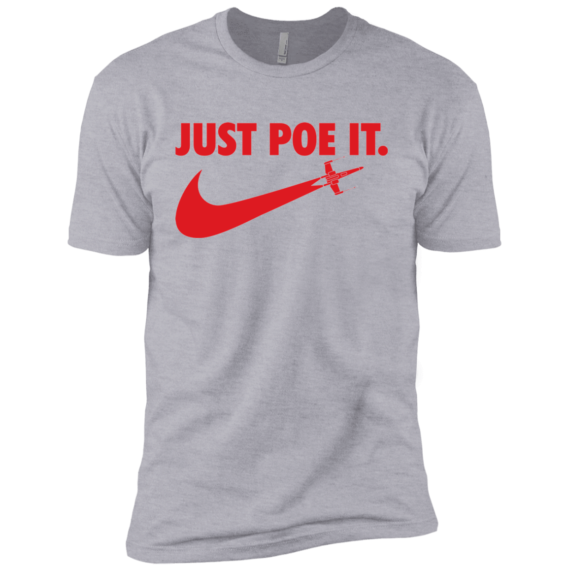 T-Shirts Heather Grey / YXS Just Poe It Boys Premium T-Shirt