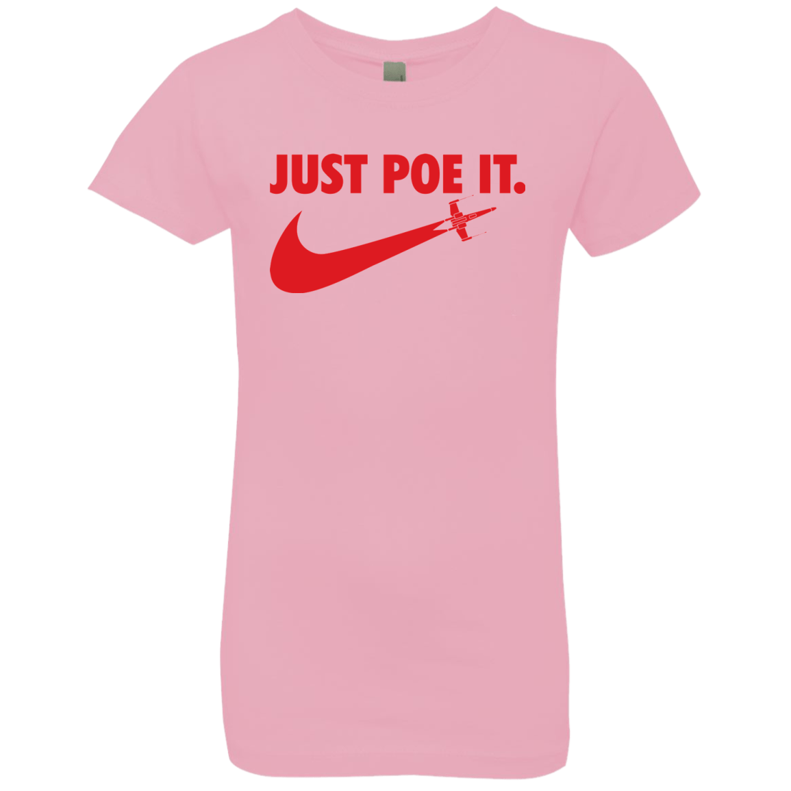 T-Shirts Light Pink / YXS Just Poe It Girls Premium T-Shirt