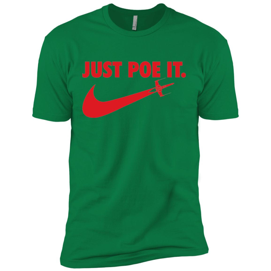 T-Shirts Kelly Green / X-Small Just Poe It Men's Premium T-Shirt