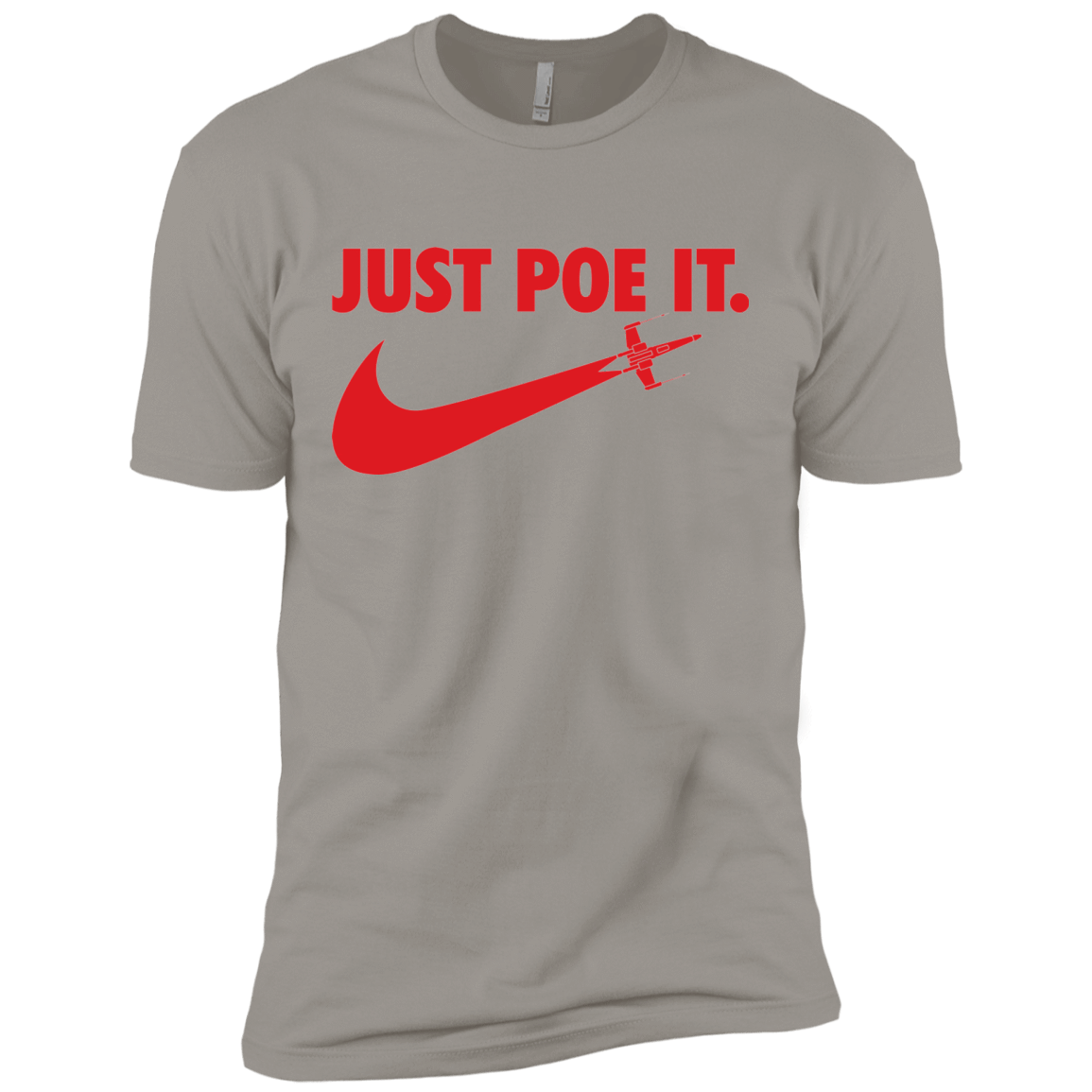 T-Shirts Light Grey / X-Small Just Poe It Men's Premium T-Shirt