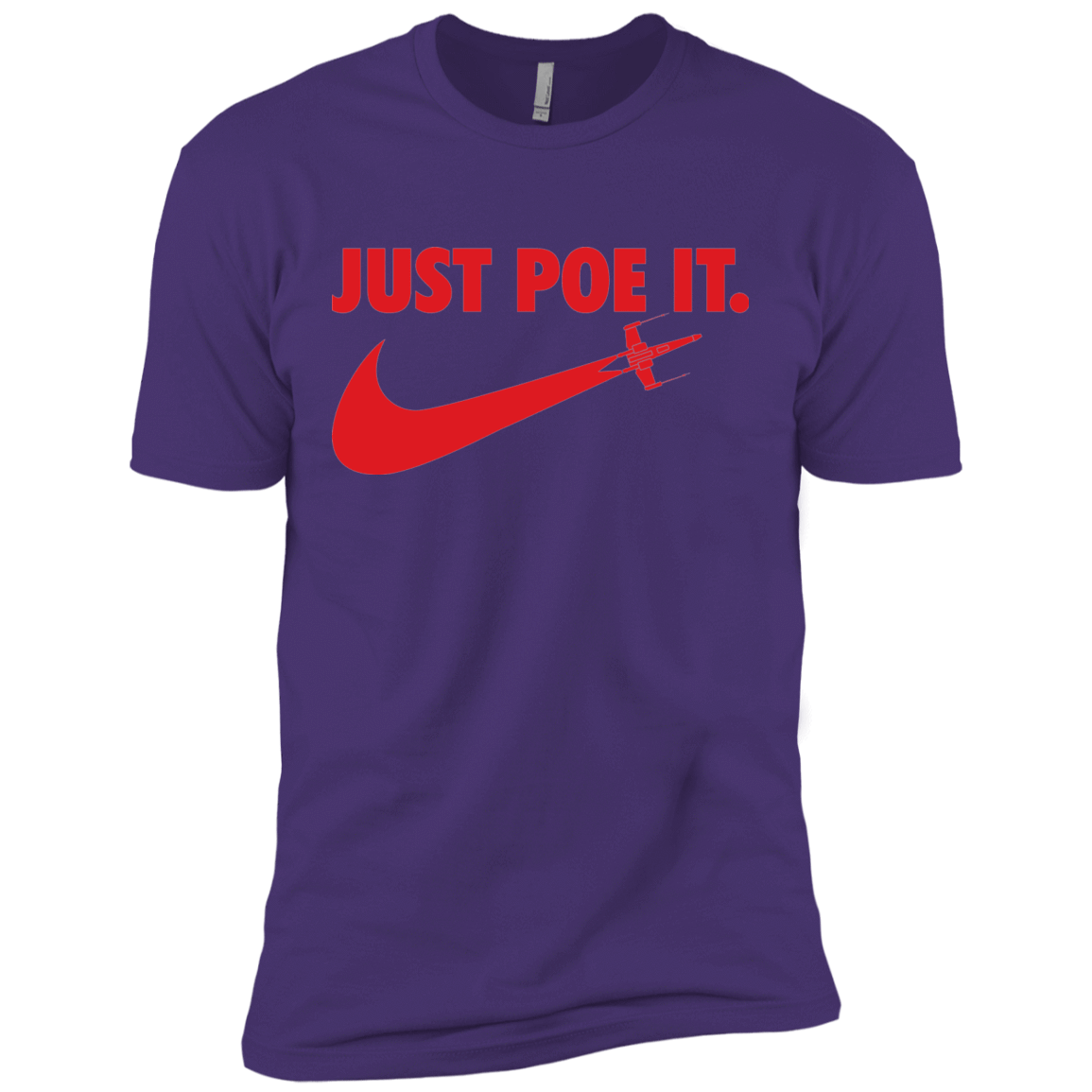 T-Shirts Purple / X-Small Just Poe It Men's Premium T-Shirt