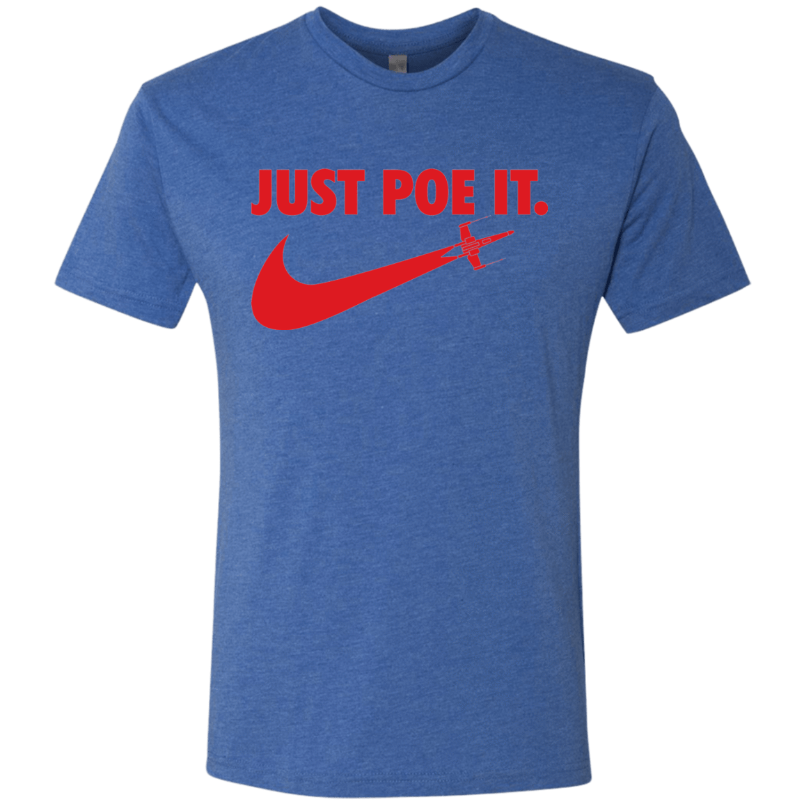 T-Shirts Vintage Royal / Small Just Poe It Men's Triblend T-Shirt