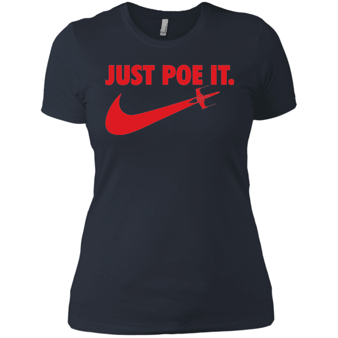 T-Shirts Indigo / X-Small Just Poe It Women's Premium T-Shirt