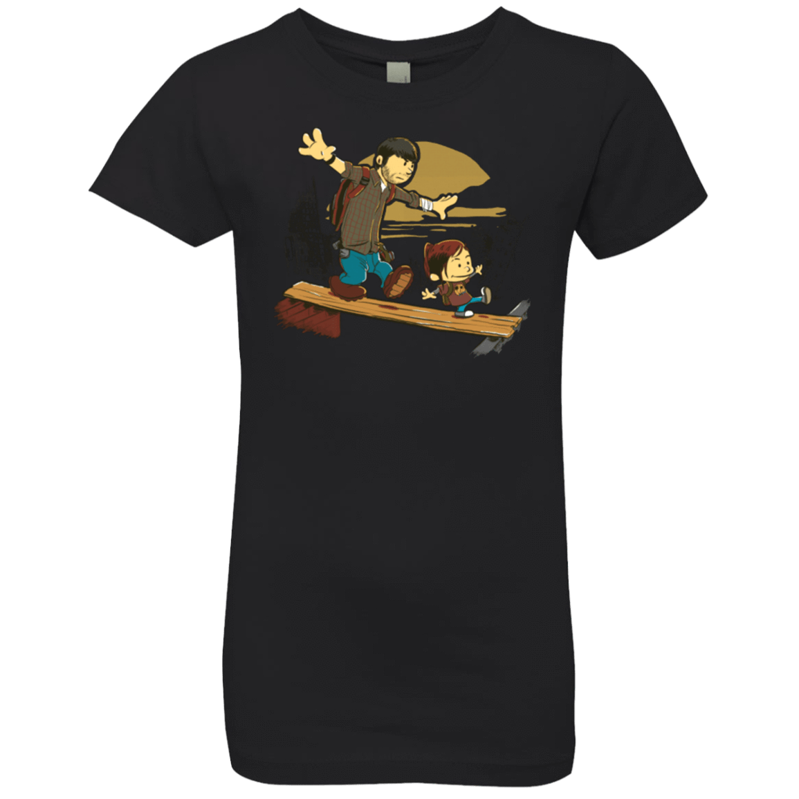 T-Shirts Black / YXS Just the 2 of Us Girls Premium T-Shirt