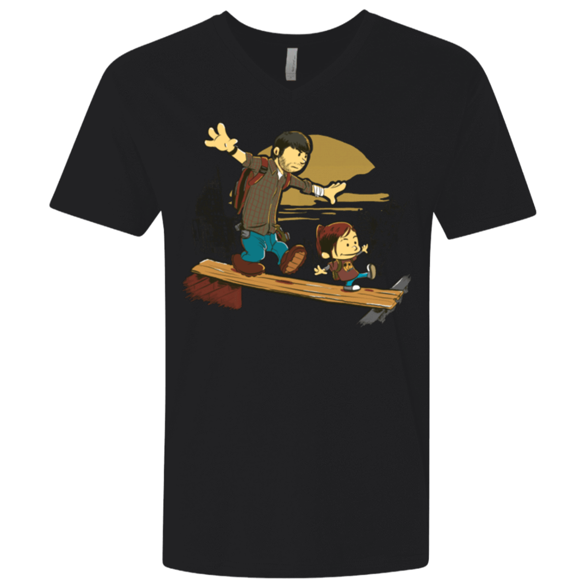 T-Shirts Black / X-Small Just the 2 of Us Men's Premium V-Neck