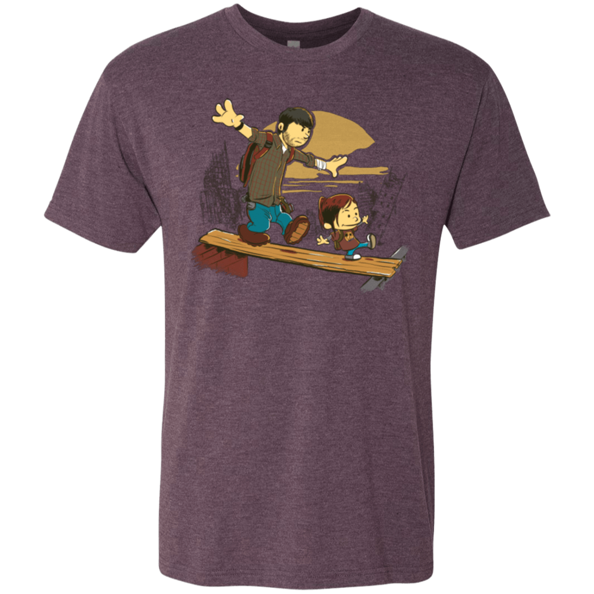 T-Shirts Vintage Purple / Small Just the 2 of Us Men's Triblend T-Shirt