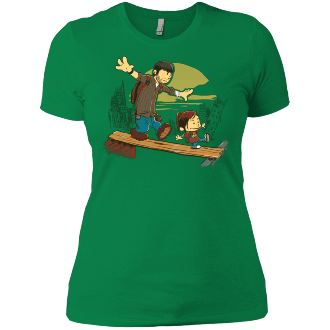 T-Shirts Kelly Green / X-Small Just the 2 of Us Women's Premium T-Shirt