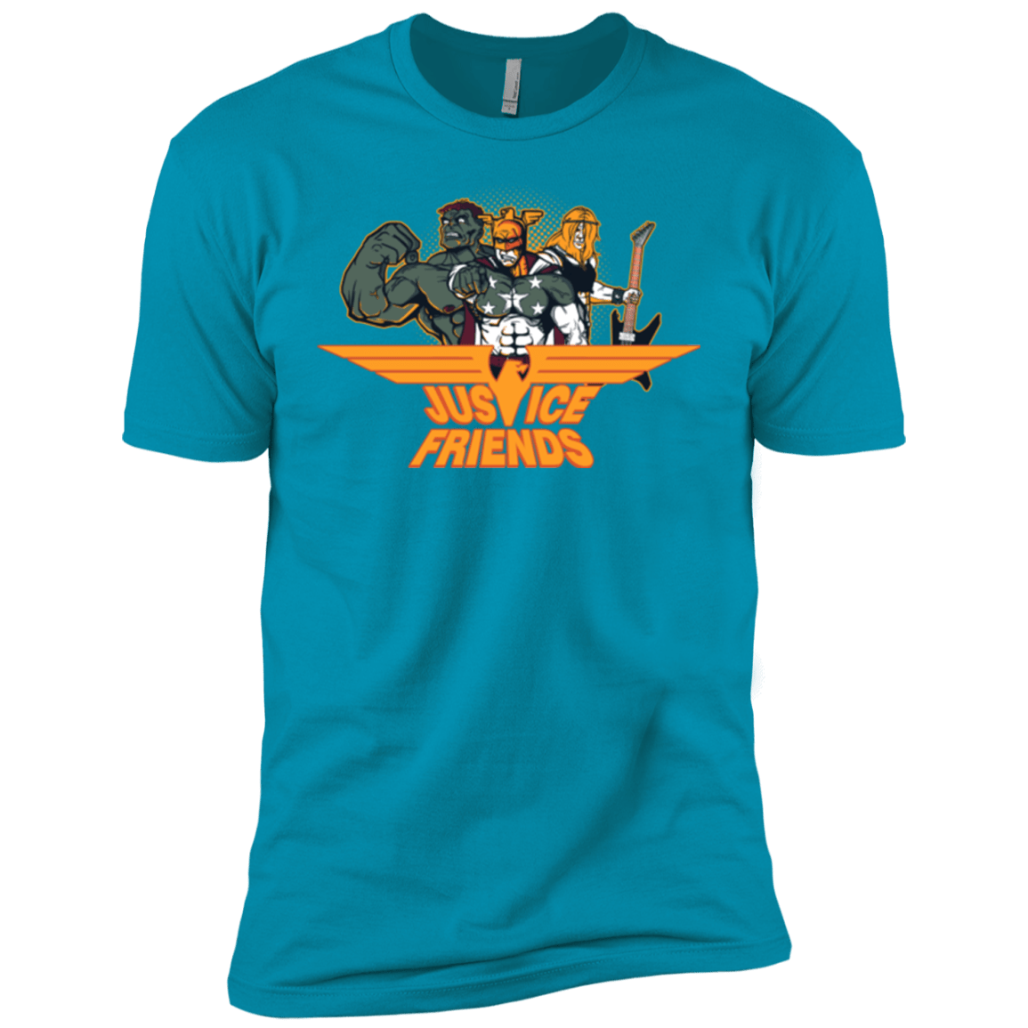 T-Shirts Turquoise / YXS Justice Friends Boys Premium T-Shirt