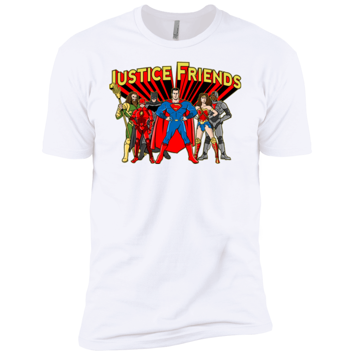 T-Shirts White / YXS Justice Friends Boys Premium T-Shirt