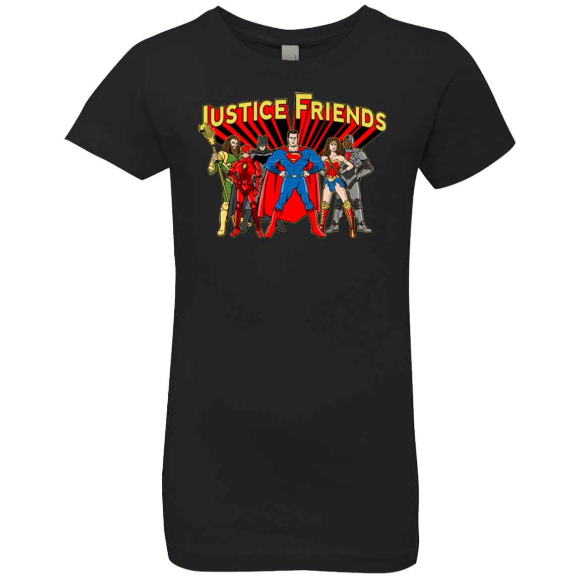 T-Shirts Black / YXS Justice Friends Girls Premium T-Shirt