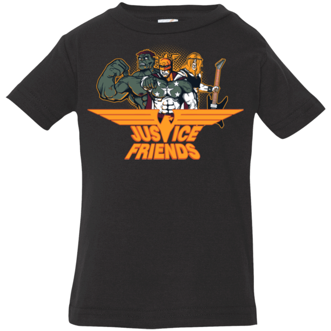 T-Shirts Black / 6 Months Justice Friends Infant Premium T-Shirt