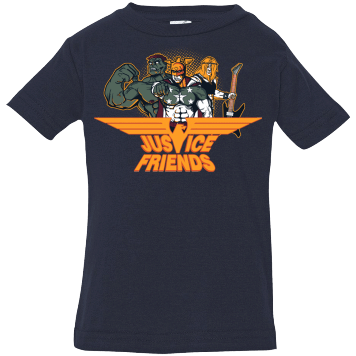 T-Shirts Navy / 6 Months Justice Friends Infant Premium T-Shirt