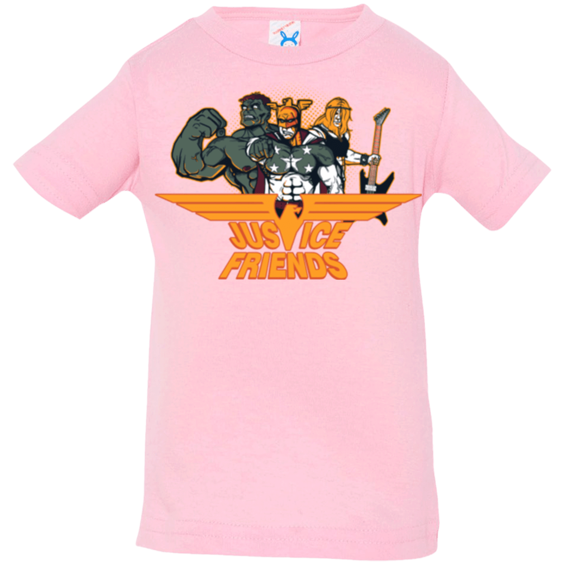 T-Shirts Pink / 6 Months Justice Friends Infant Premium T-Shirt