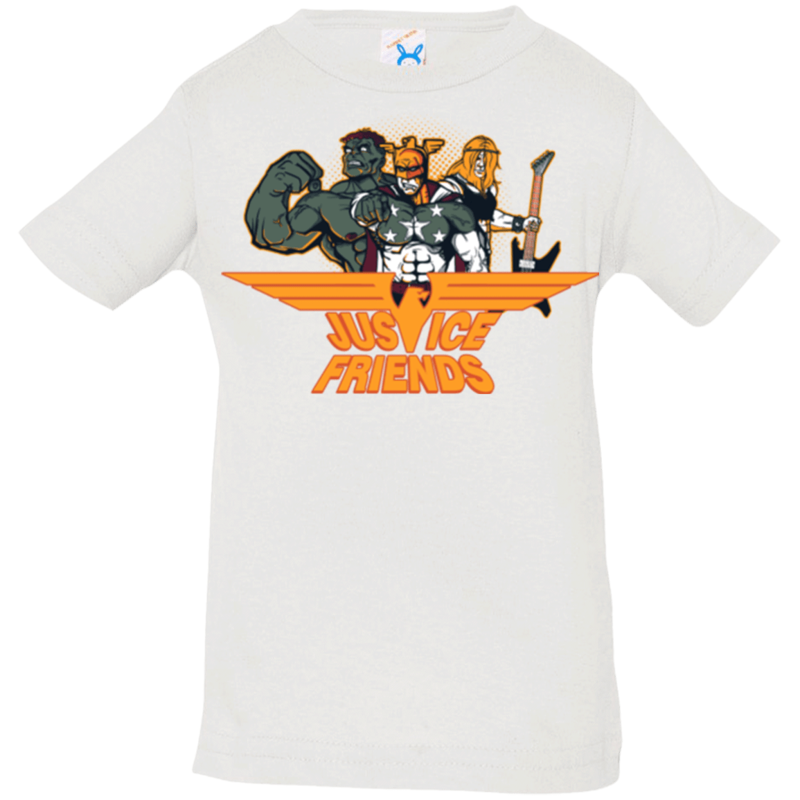 T-Shirts White / 6 Months Justice Friends Infant Premium T-Shirt