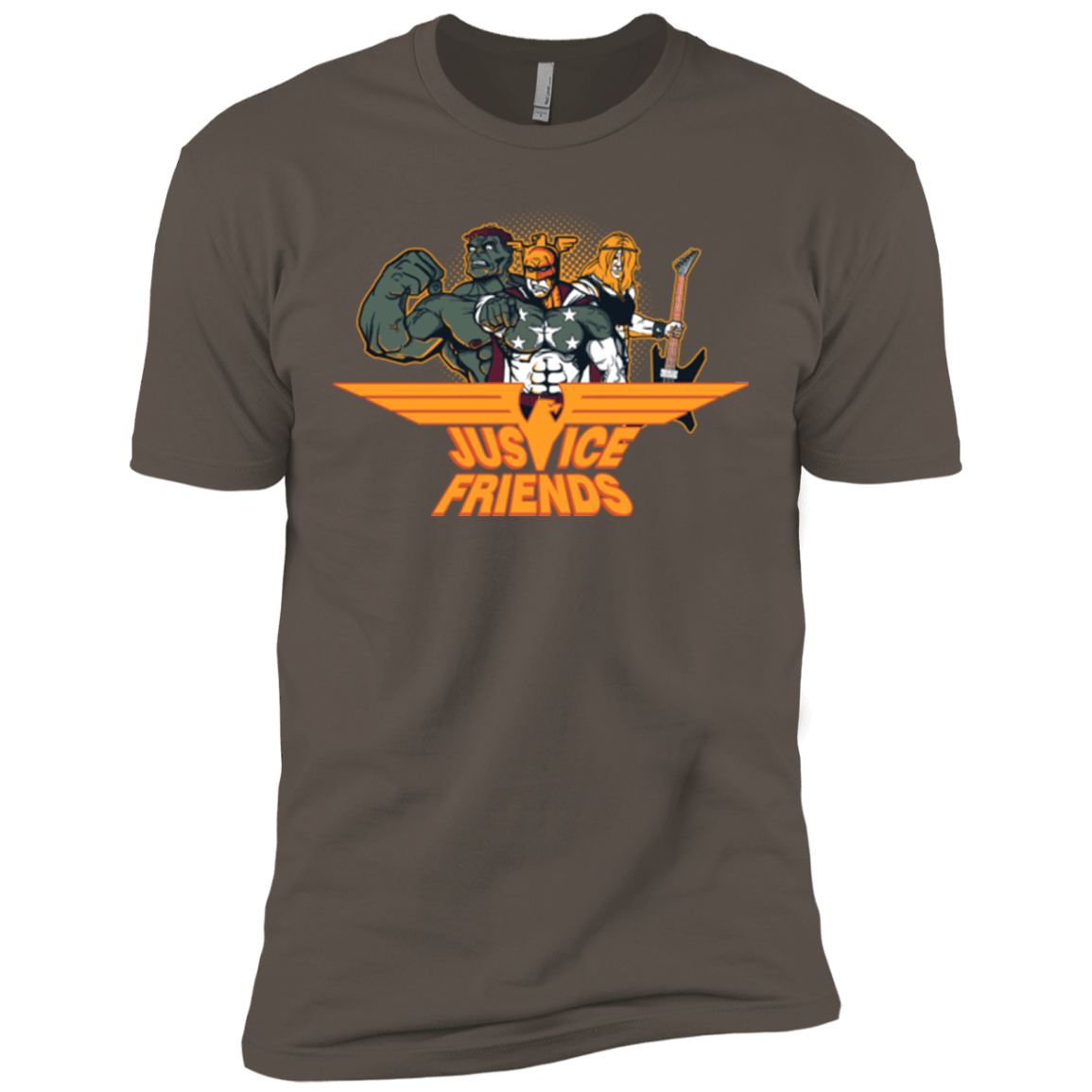 T-Shirts Warm Grey / X-Small Justice Friends Men's Premium T-Shirt
