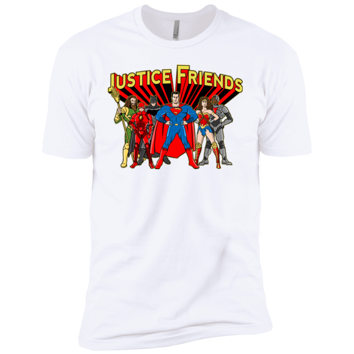 T-Shirts White / X-Small Justice Friends Men's Premium T-Shirt