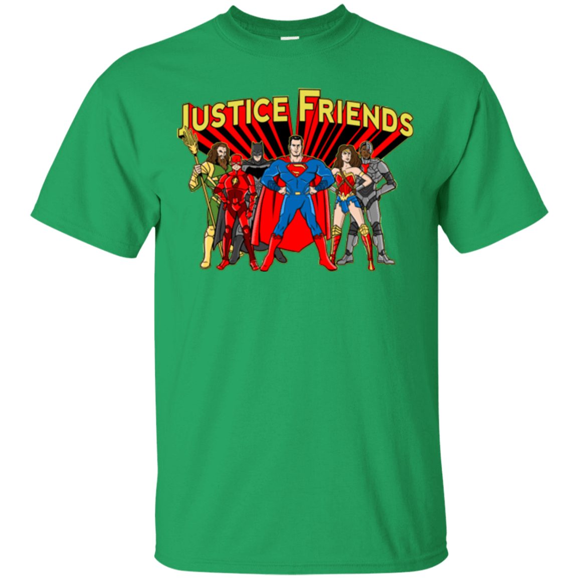 T-Shirts Irish Green / Small Justice Friends T-Shirt