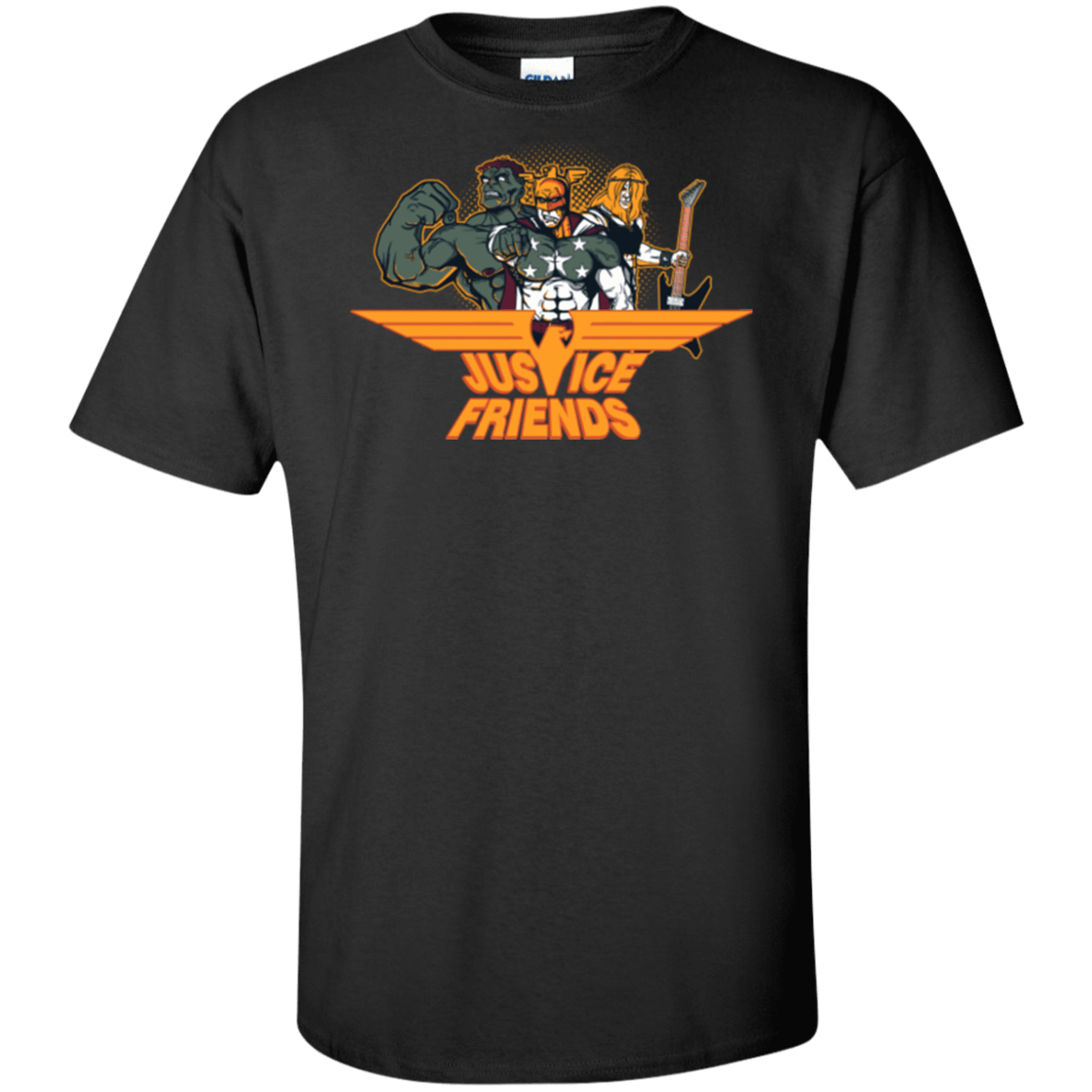 T-Shirts Black / XLT Justice Friends Tall T-Shirt