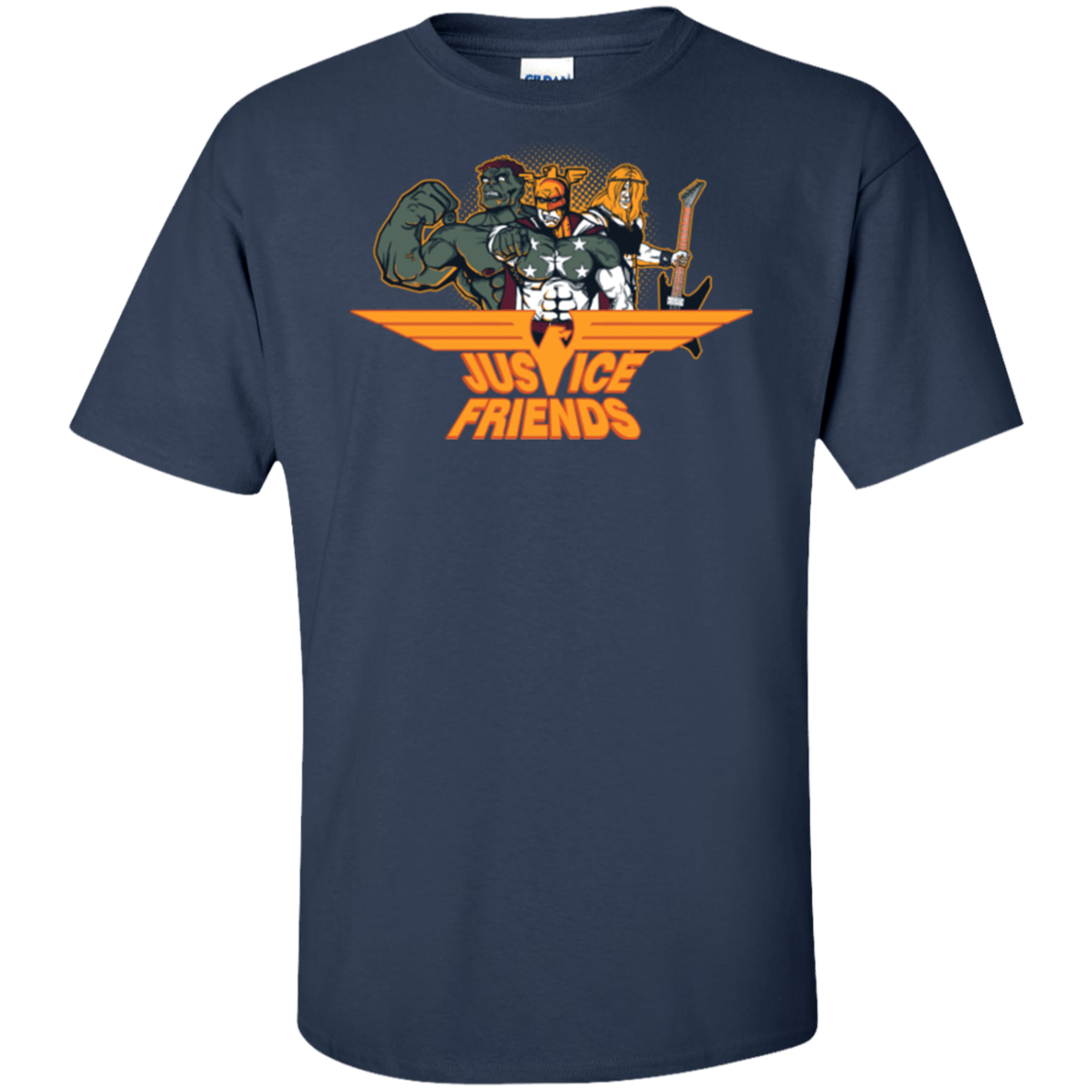 T-Shirts Navy / XLT Justice Friends Tall T-Shirt
