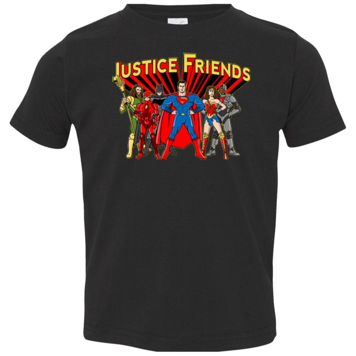T-Shirts Black / 2T Justice Friends Toddler Premium T-Shirt
