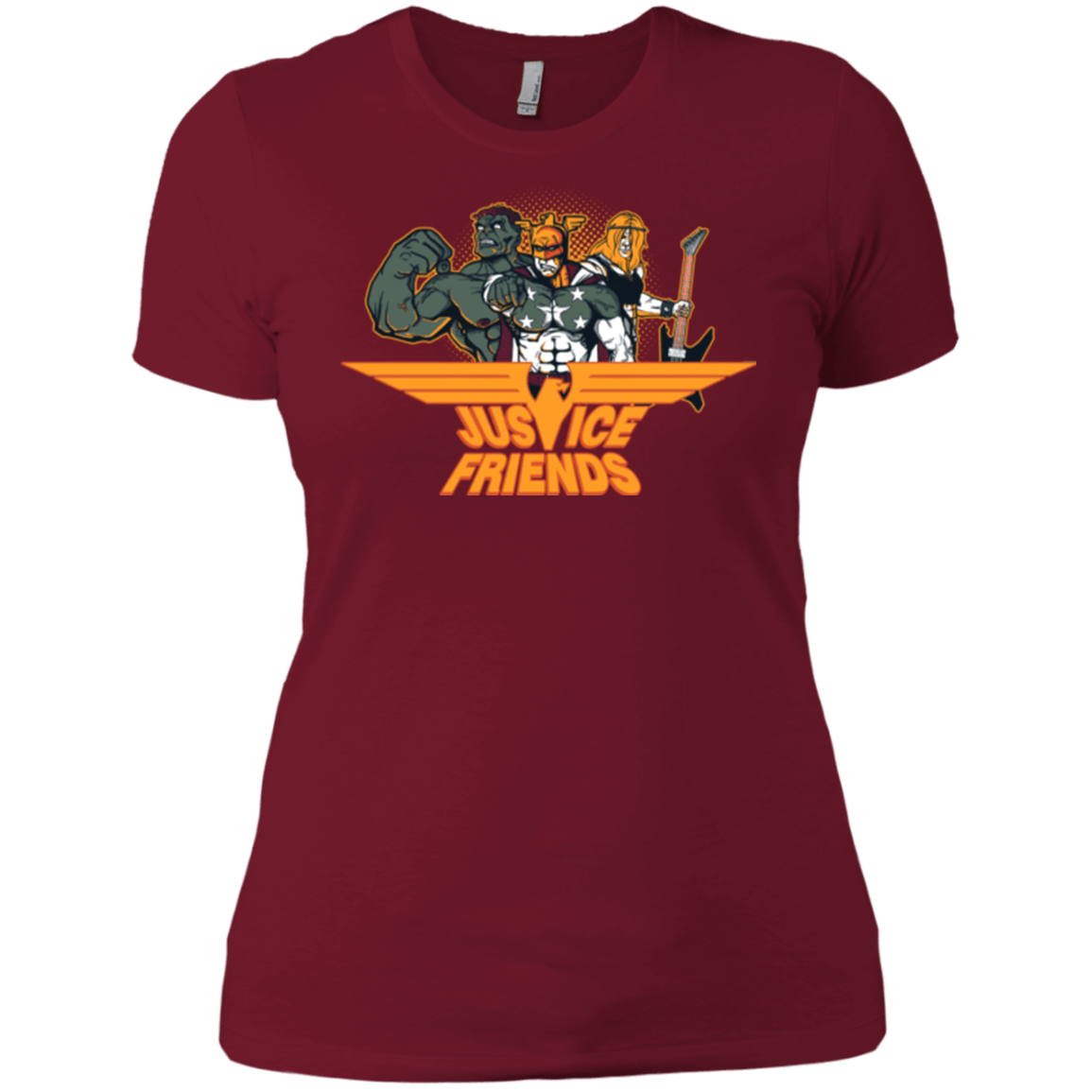T-Shirts Scarlet / X-Small Justice Friends Women's Premium T-Shirt