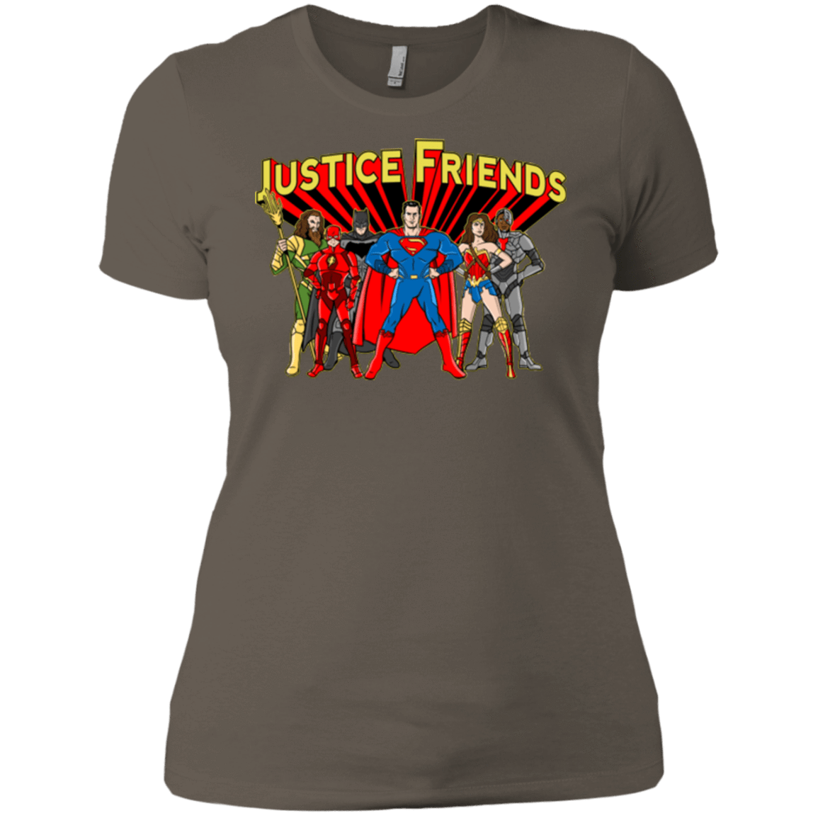 T-Shirts Warm Grey / X-Small Justice Friends Women's Premium T-Shirt