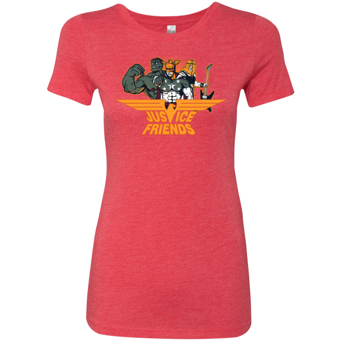 T-Shirts Vintage Red / S Justice Friends Women's Triblend T-Shirt