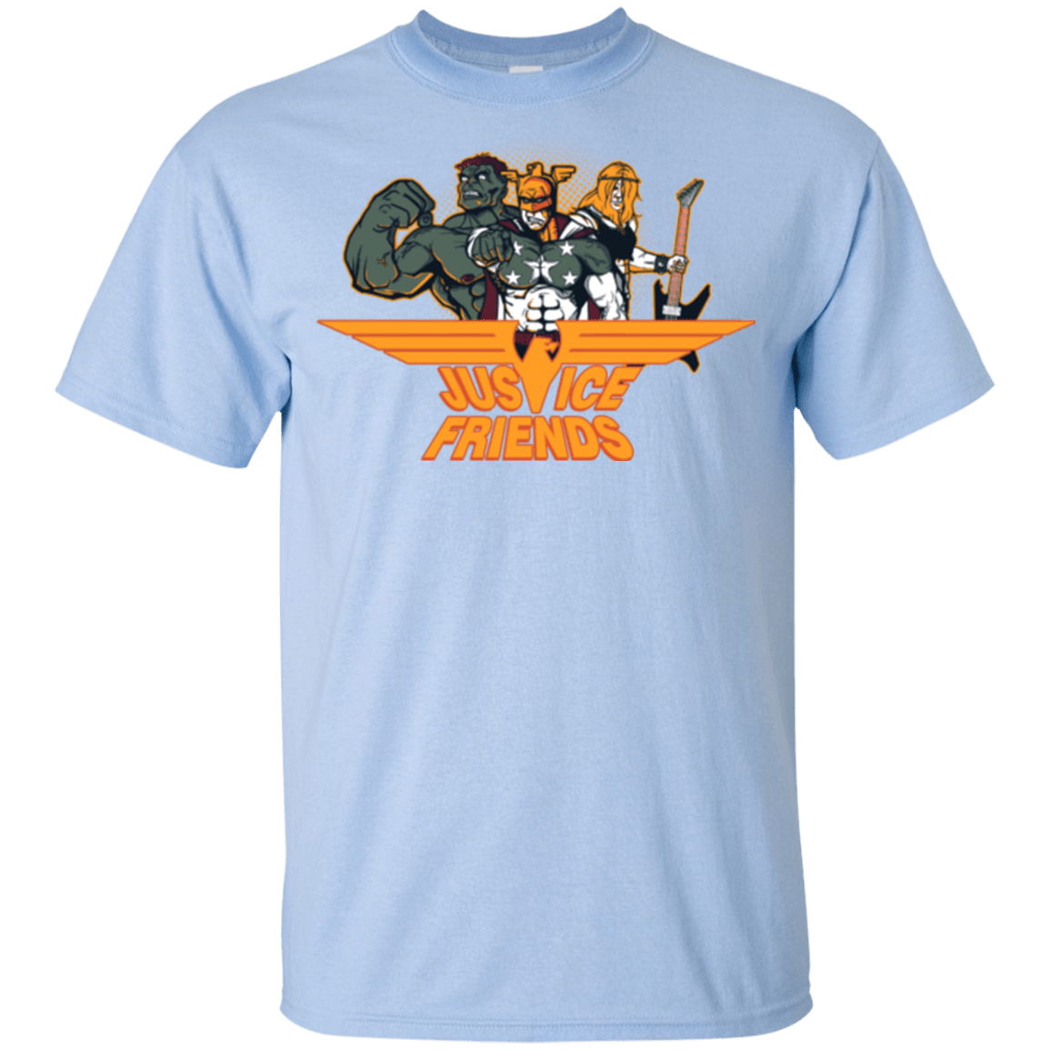 T-Shirts Light Blue / YXS Justice Friends Youth T-Shirt