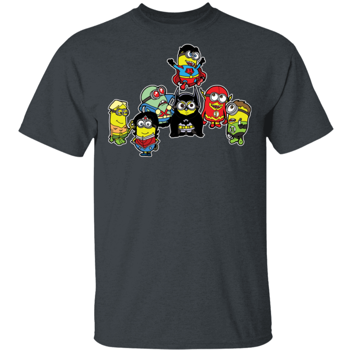 T-Shirts Dark Heather / S Justice Minions T-Shirt