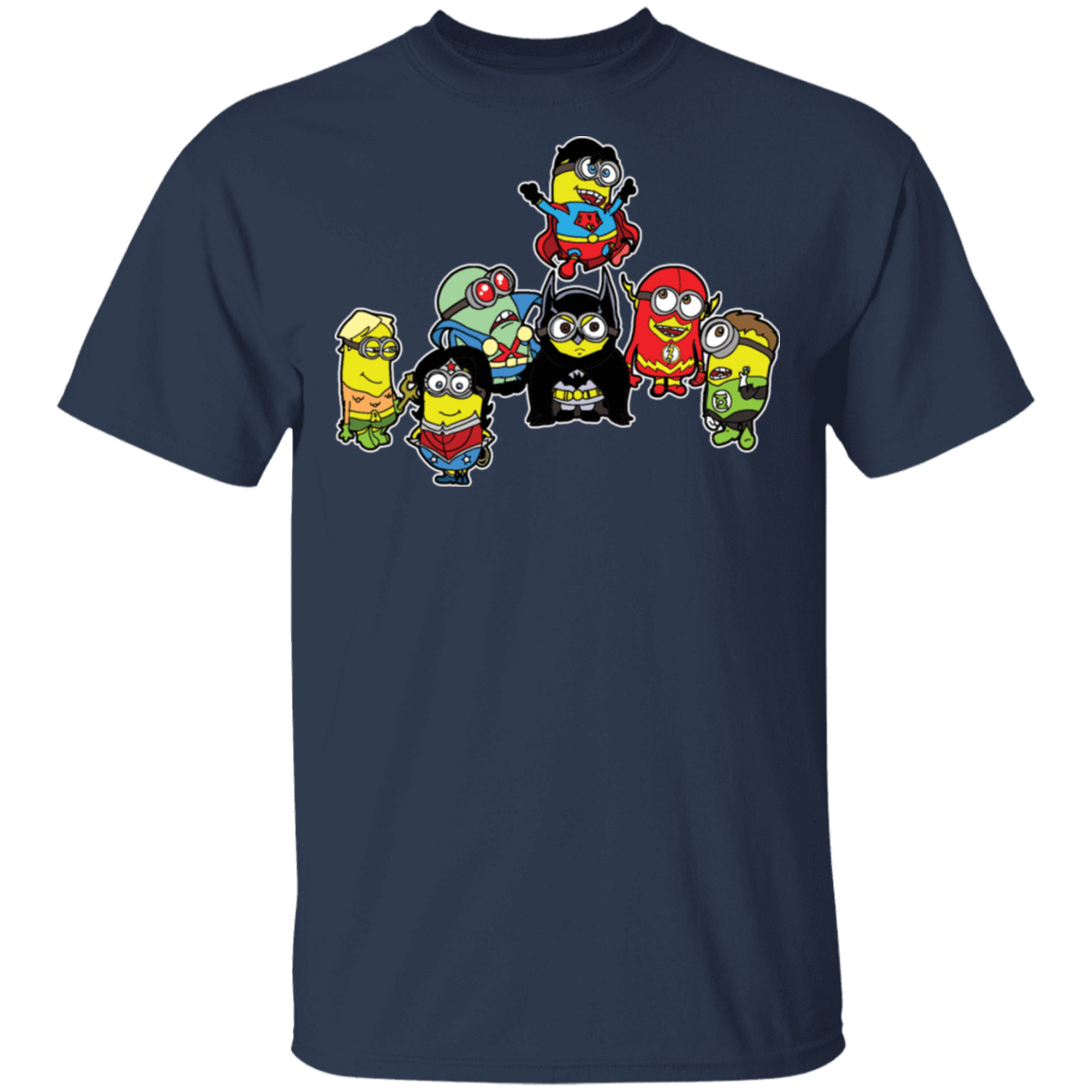 T-Shirts Navy / S Justice Minions T-Shirt