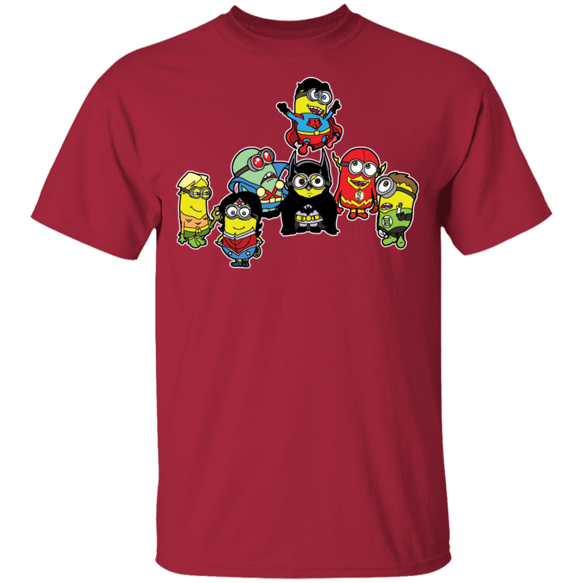 T-Shirts Cardinal / YXS Justice Minions Youth T-Shirt