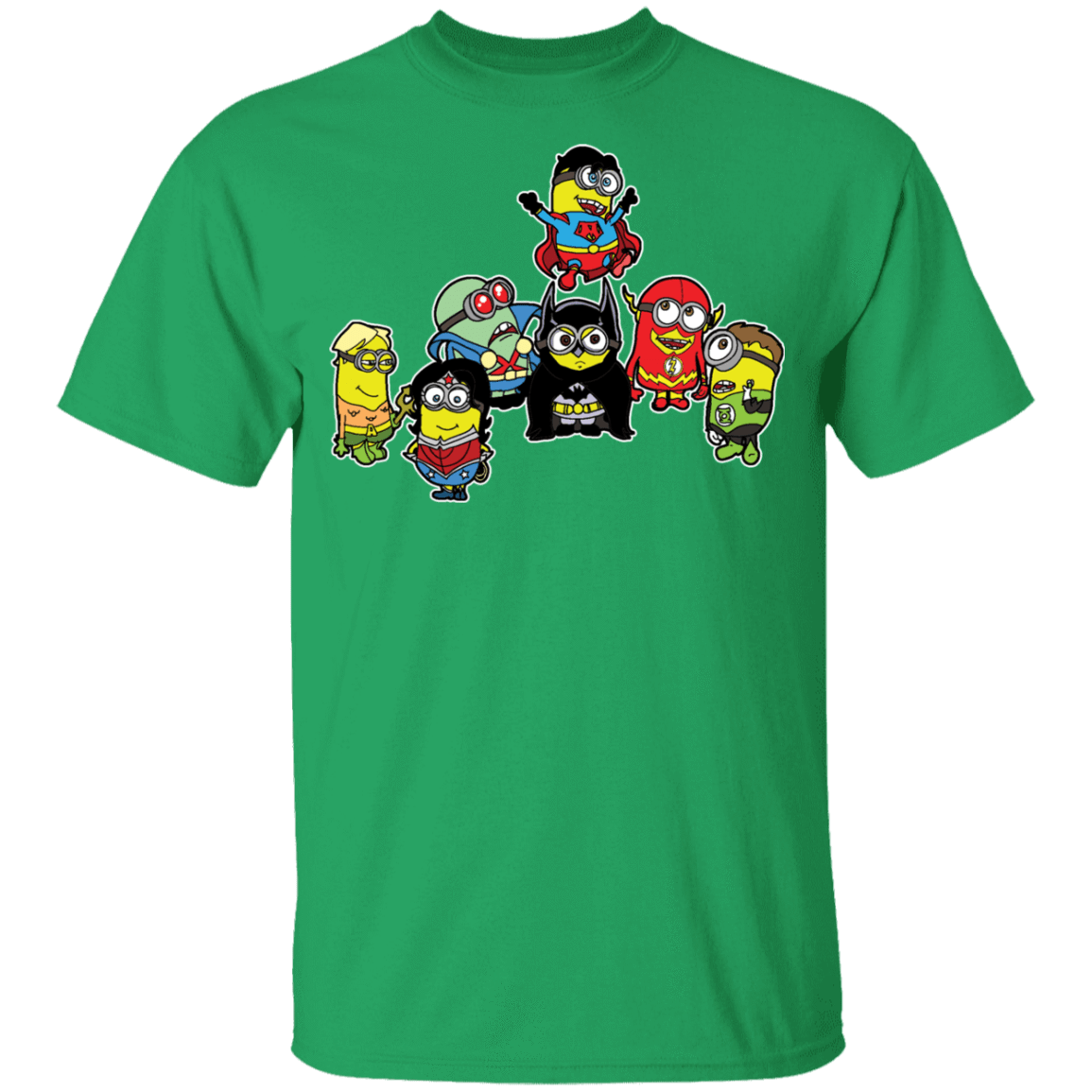T-Shirts Irish Green / YXS Justice Minions Youth T-Shirt