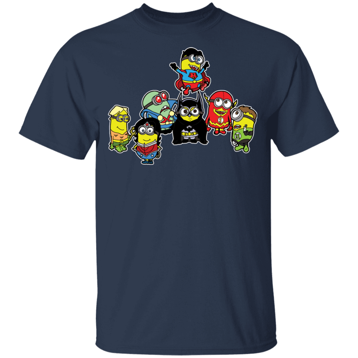 T-Shirts Navy / YXS Justice Minions Youth T-Shirt