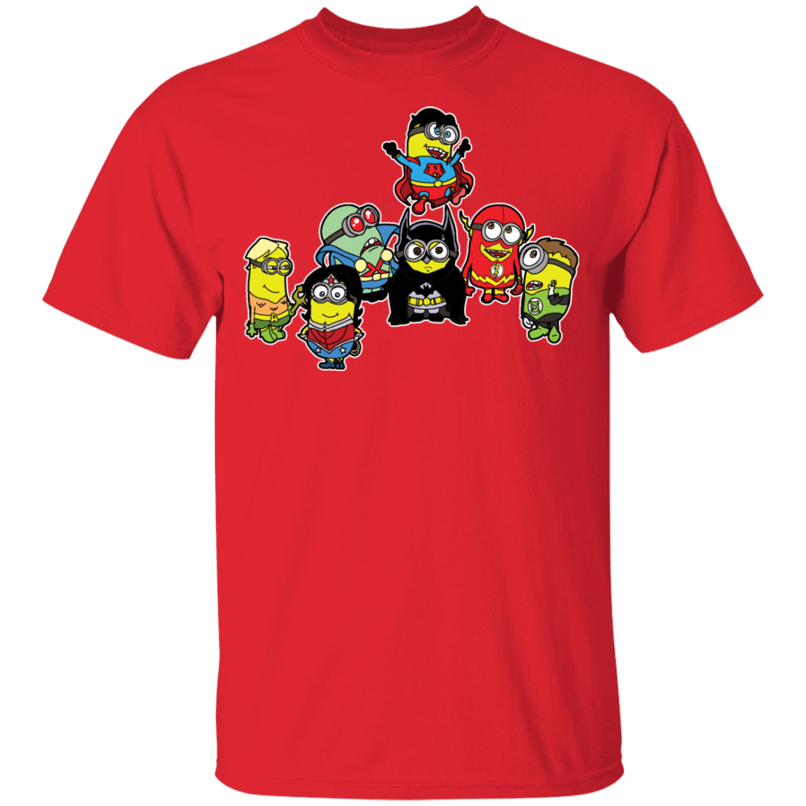 T-Shirts Red / YXS Justice Minions Youth T-Shirt