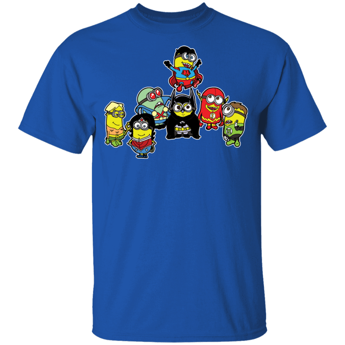 T-Shirts Royal / YXS Justice Minions Youth T-Shirt