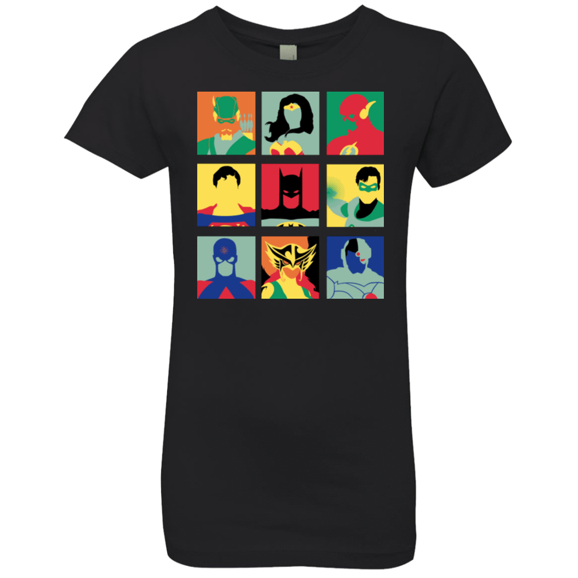 T-Shirts Black / YXS Justice Pop Girls Premium T-Shirt