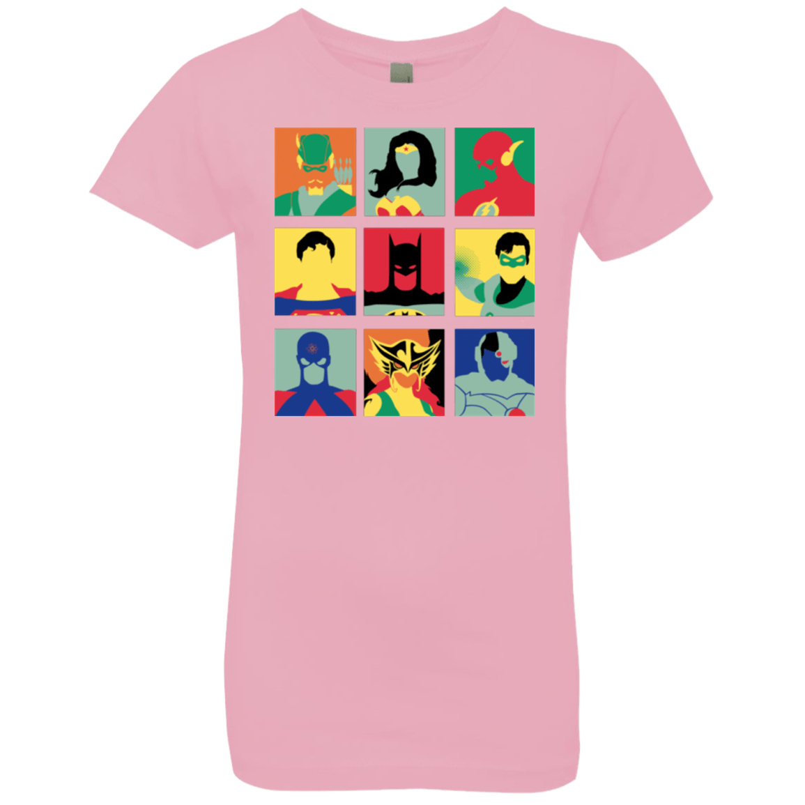 T-Shirts Light Pink / YXS Justice Pop Girls Premium T-Shirt