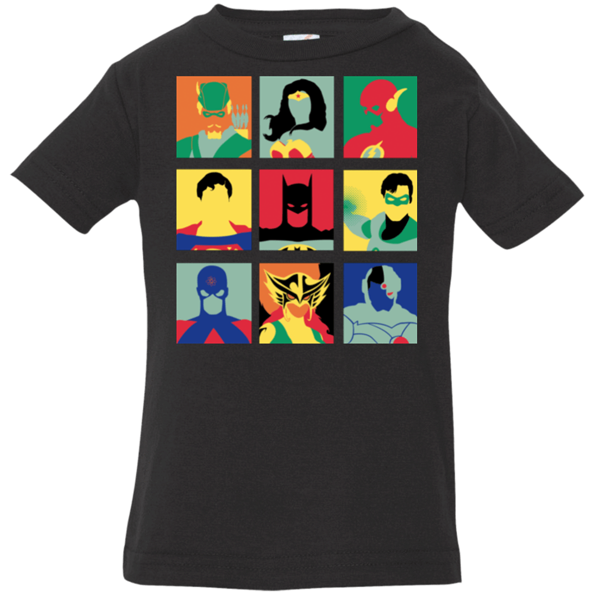 T-Shirts Black / 6 Months Justice Pop Infant PremiumT-Shirt