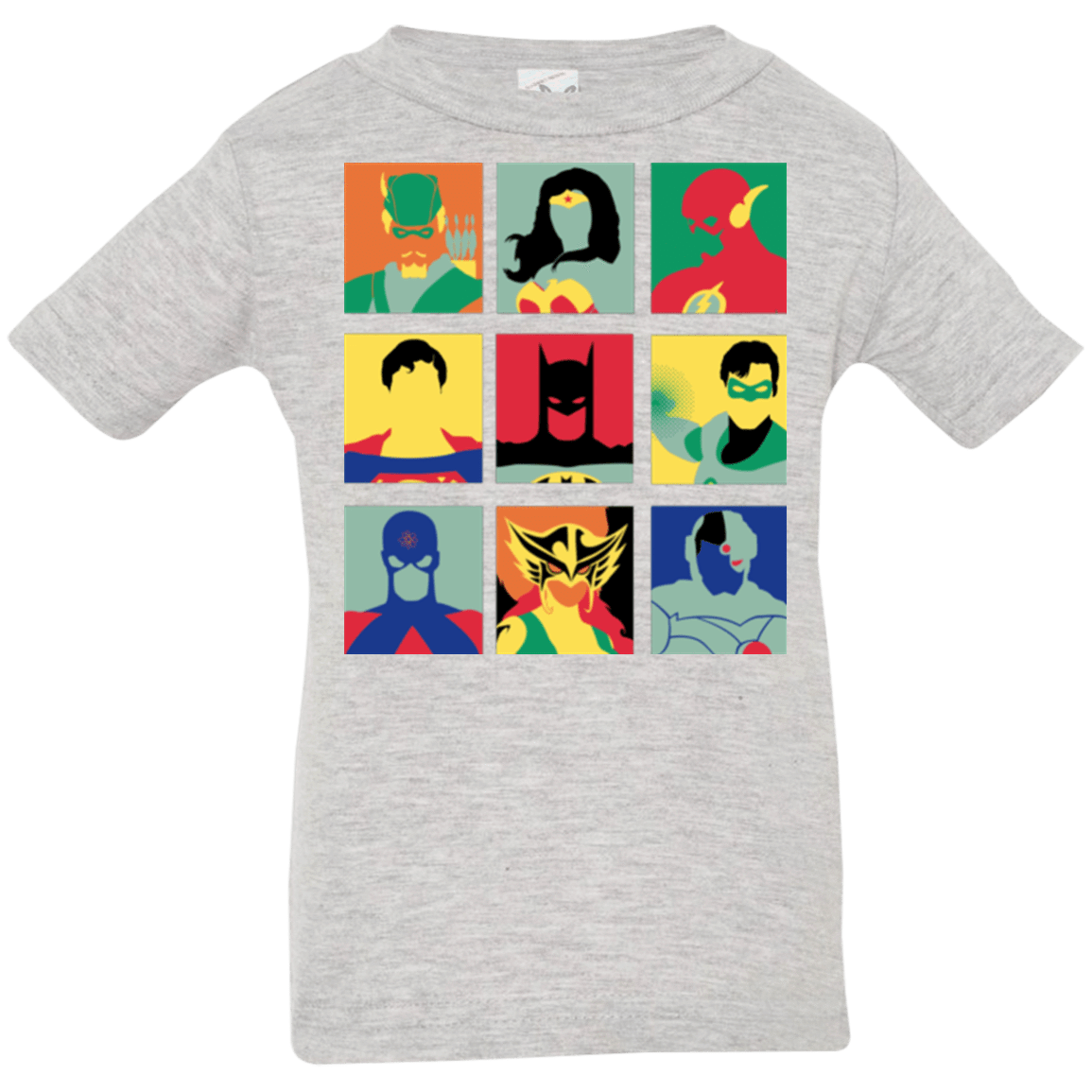 T-Shirts Heather / 6 Months Justice Pop Infant PremiumT-Shirt