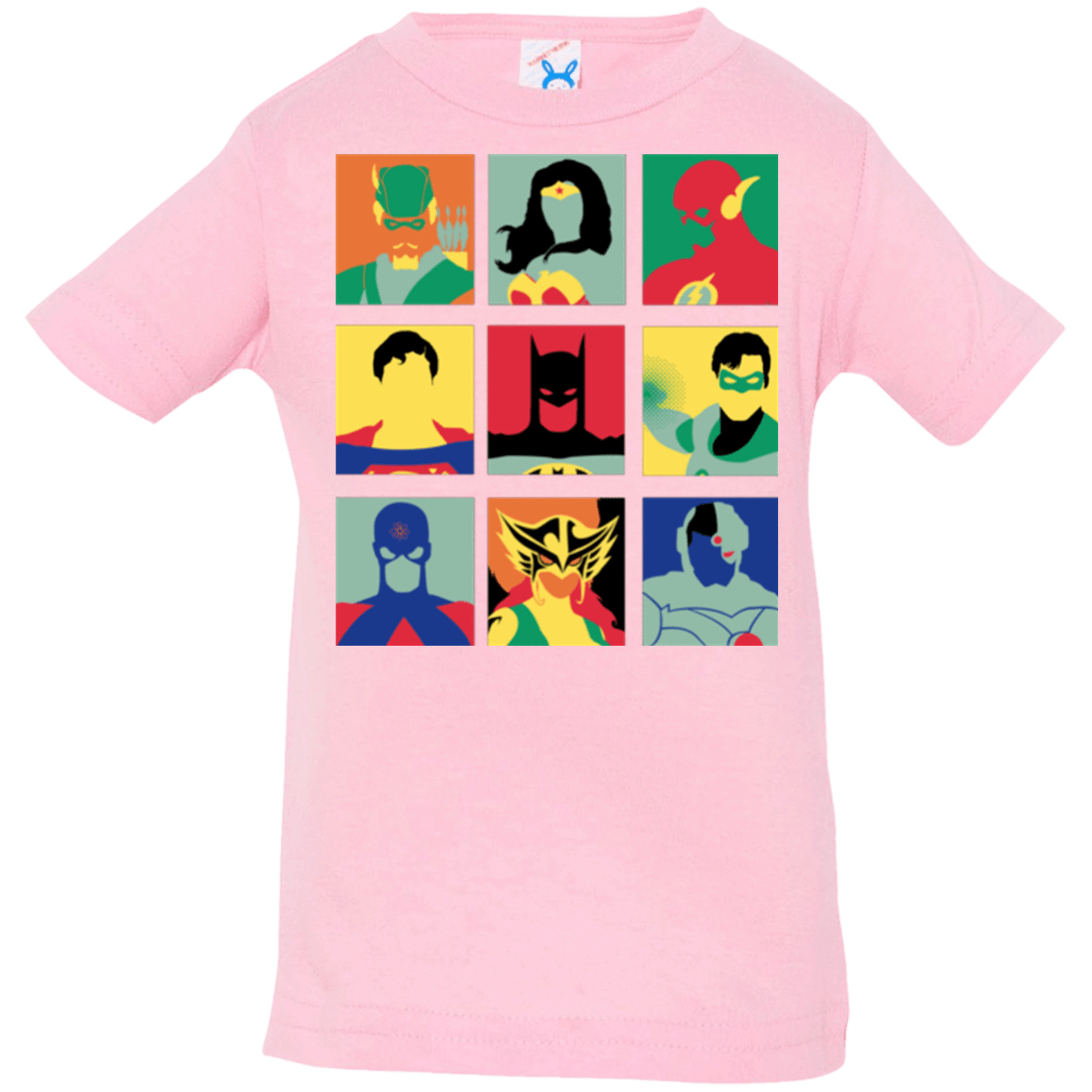 T-Shirts Pink / 6 Months Justice Pop Infant PremiumT-Shirt