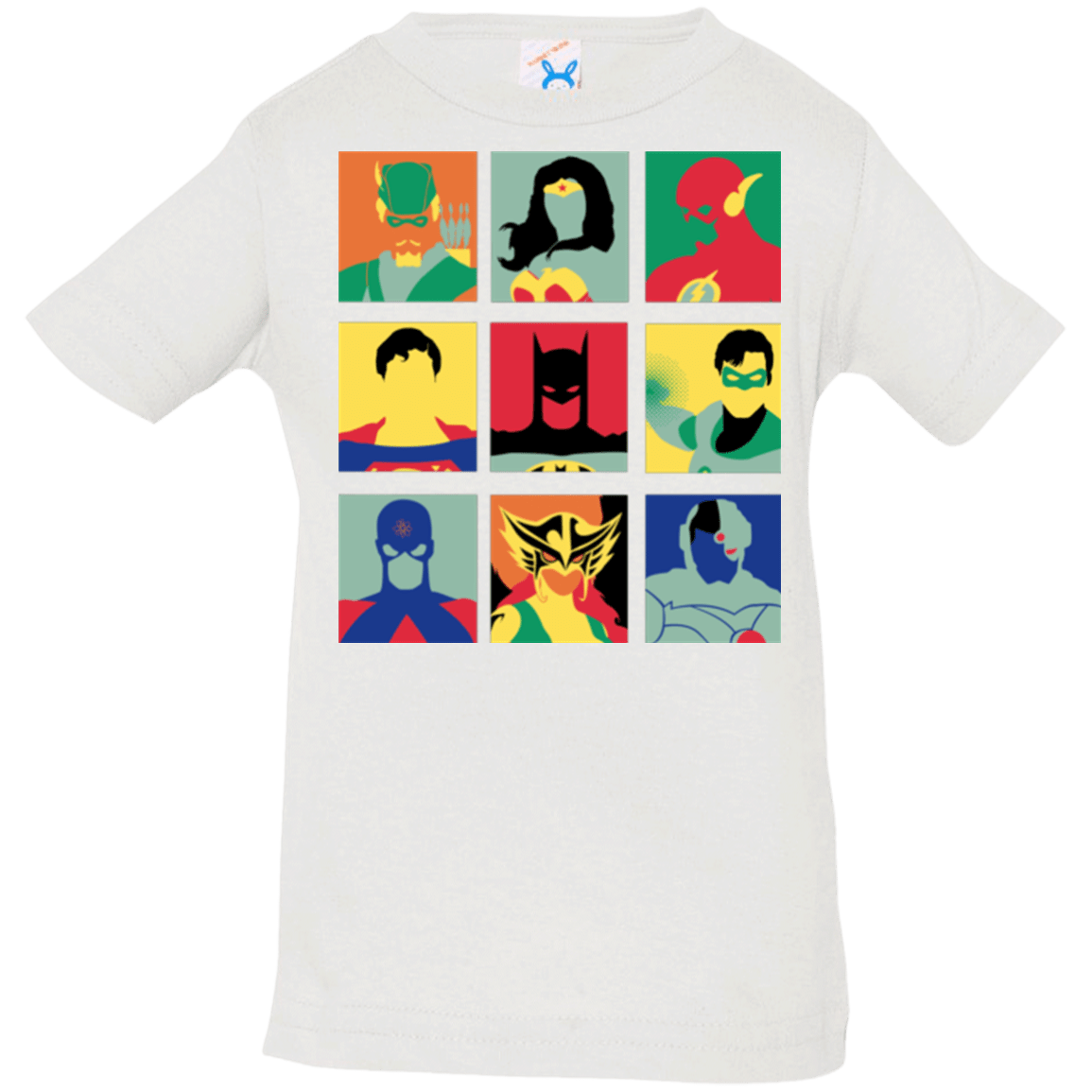 T-Shirts White / 6 Months Justice Pop Infant PremiumT-Shirt