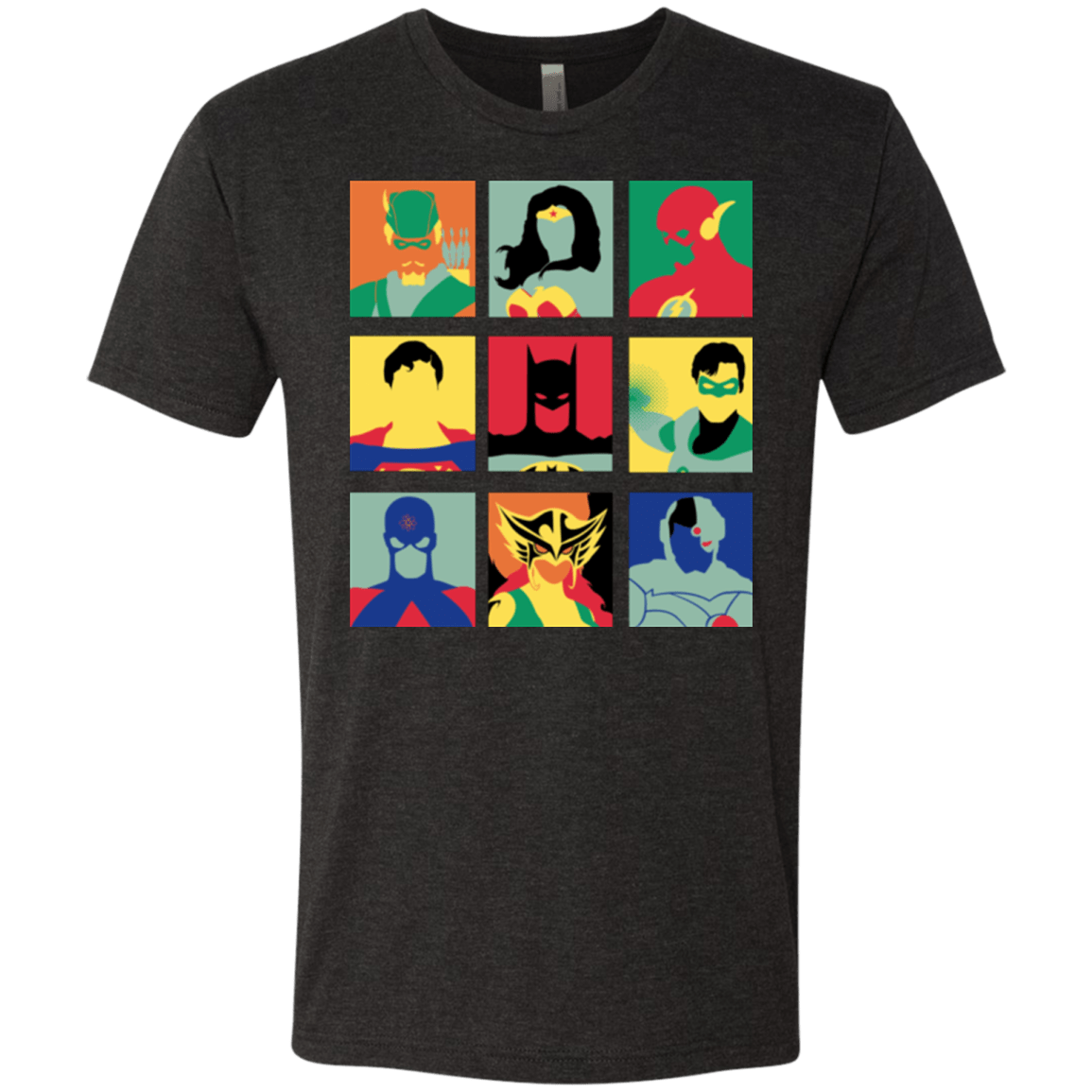 T-Shirts Vintage Black / Small Justice Pop Men's Triblend T-Shirt