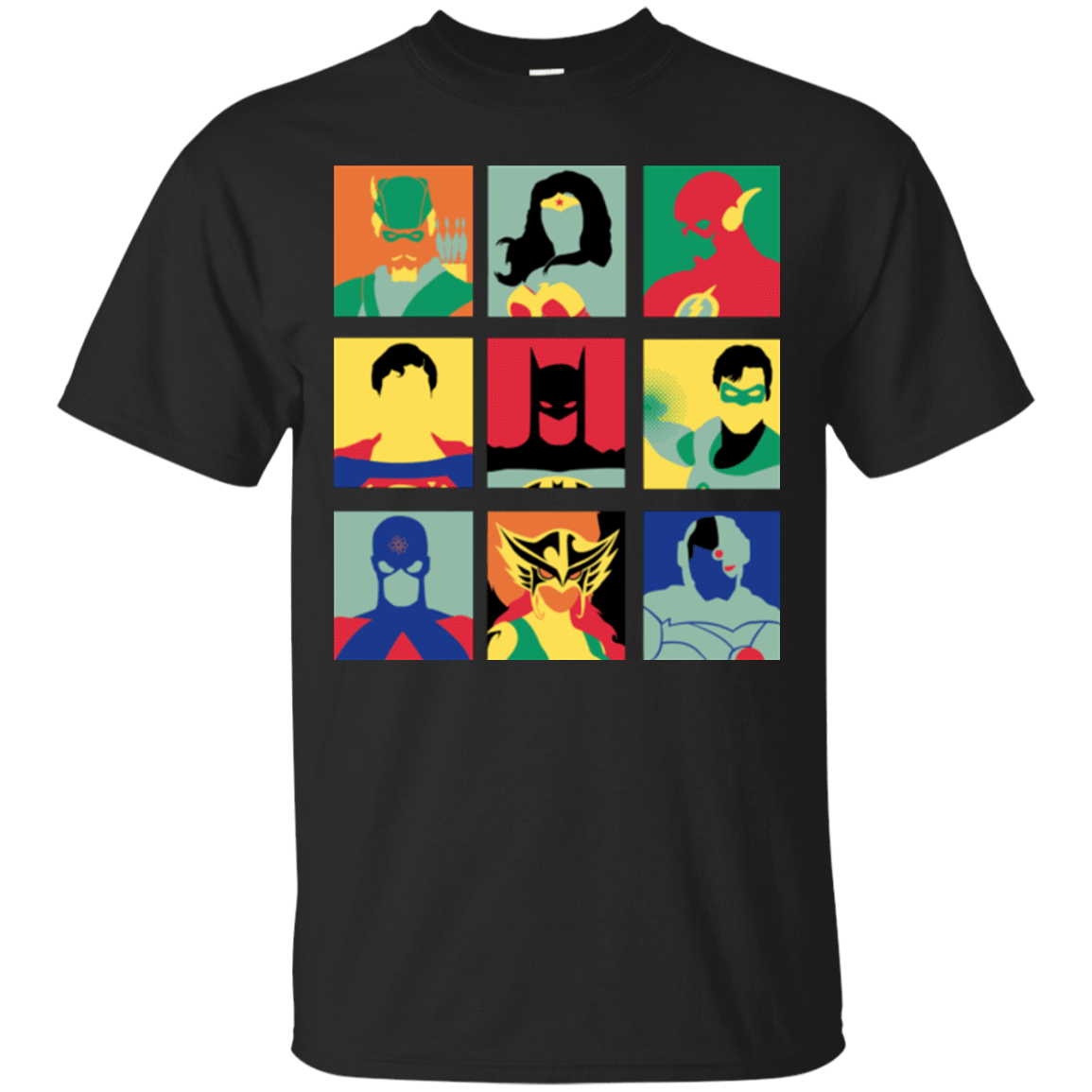 T-Shirts Black / Small Justice Pop T-Shirt