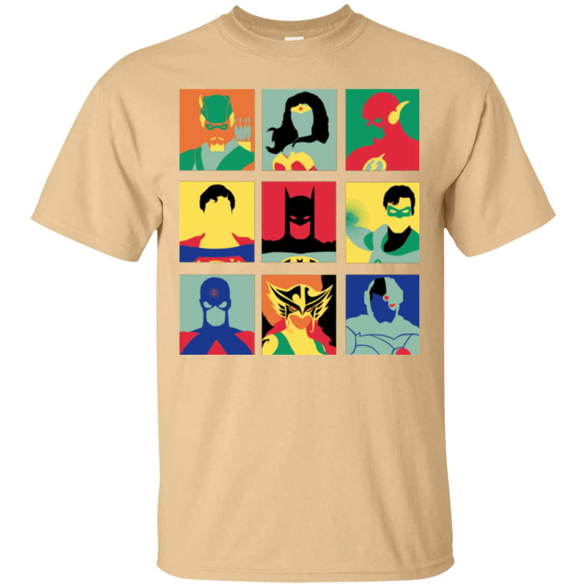 T-Shirts Vegas Gold / Small Justice Pop T-Shirt