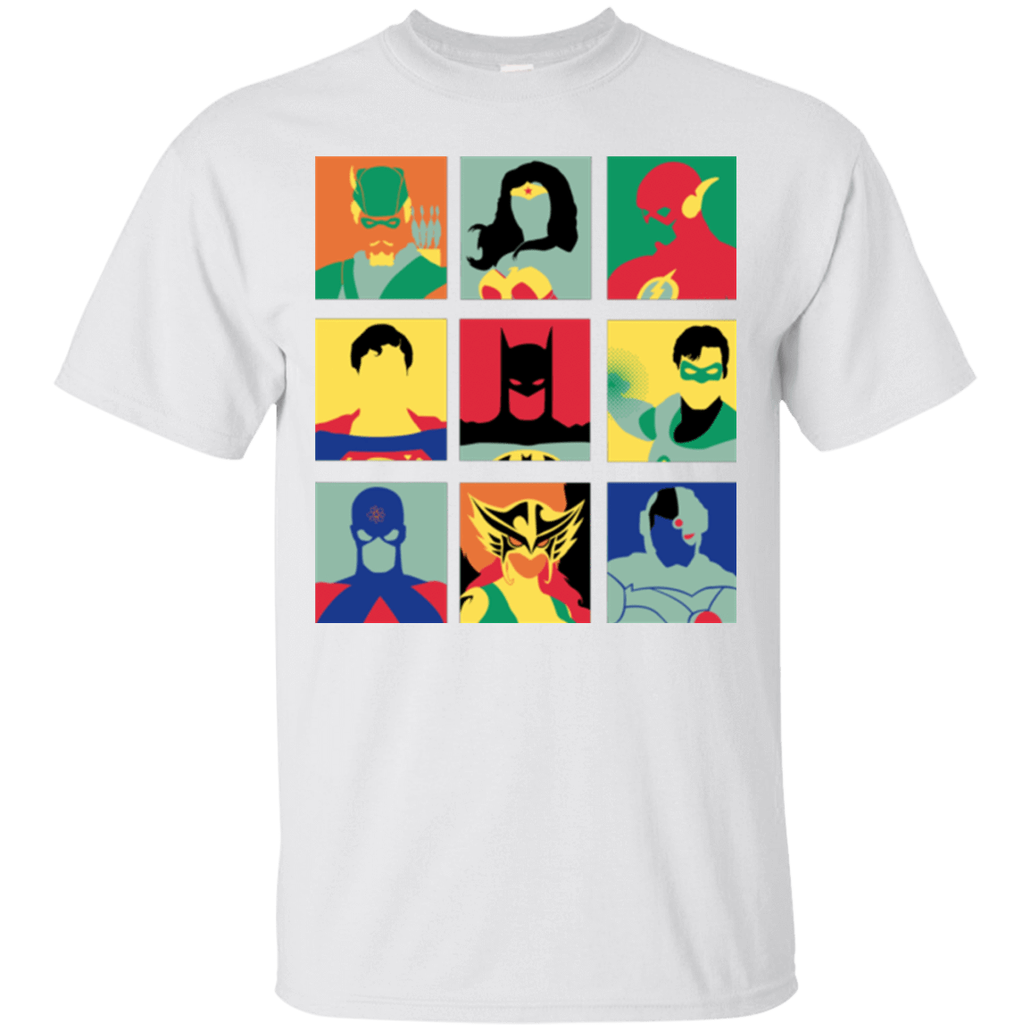 T-Shirts White / Small Justice Pop T-Shirt